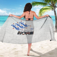 England National Football Sarong Football is Coming Home Typography Sporty Style