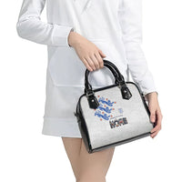 England National Football Shoulder Handbag Football is Coming Home Typography Sporty Style