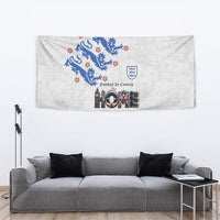 England National Football Tapestry Football is Coming Home Typography Sporty Style
