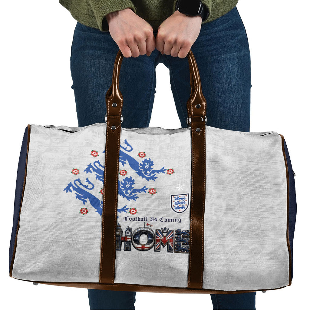 England National Football Travel Bag Football is Coming Home Typography Sporty Style