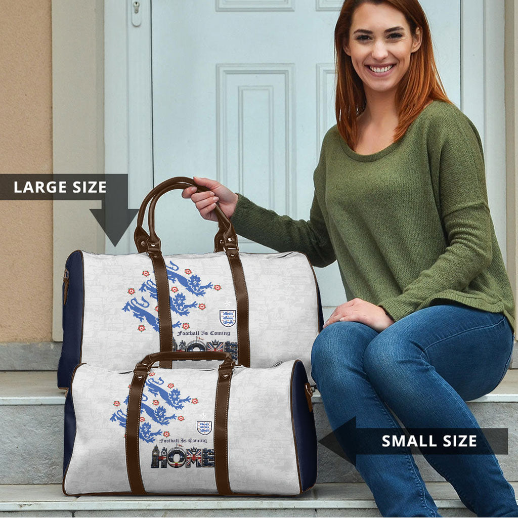 England National Football Travel Bag Football is Coming Home Typography Sporty Style