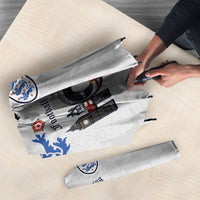 England National Football Umbrella Football is Coming Home Typography Sporty Style