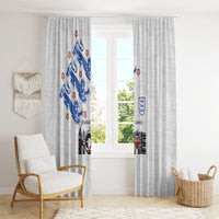 England National Football Window Curtain Football is Coming Home Typography Sporty Style