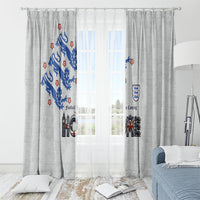 England National Football Window Curtain Football is Coming Home Typography Sporty Style