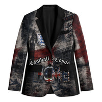 England National Football Blazer Football is Coming Home Typography Grunge Style
