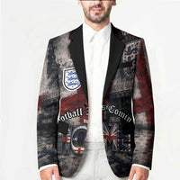 England National Football Blazer Football is Coming Home Typography Grunge Style