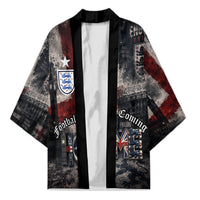 England National Football Kimono Football is Coming Home Typography Grunge Style