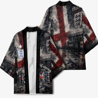 England National Football Kimono Football is Coming Home Typography Grunge Style