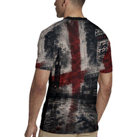 England National Football Rugby Jersey Football is Coming Home Typography Grunge Style