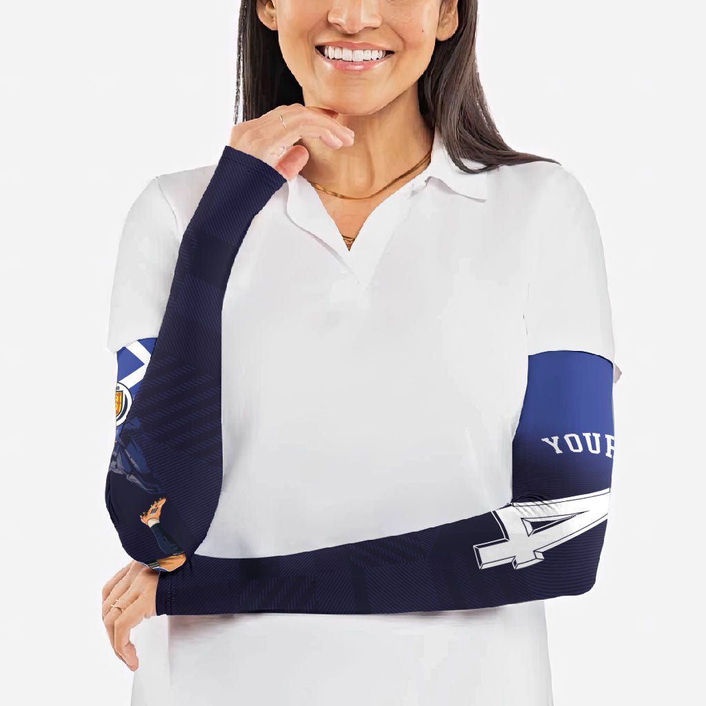 Custom Scotland National Football Arm Sleeves Volley to the North America 2026