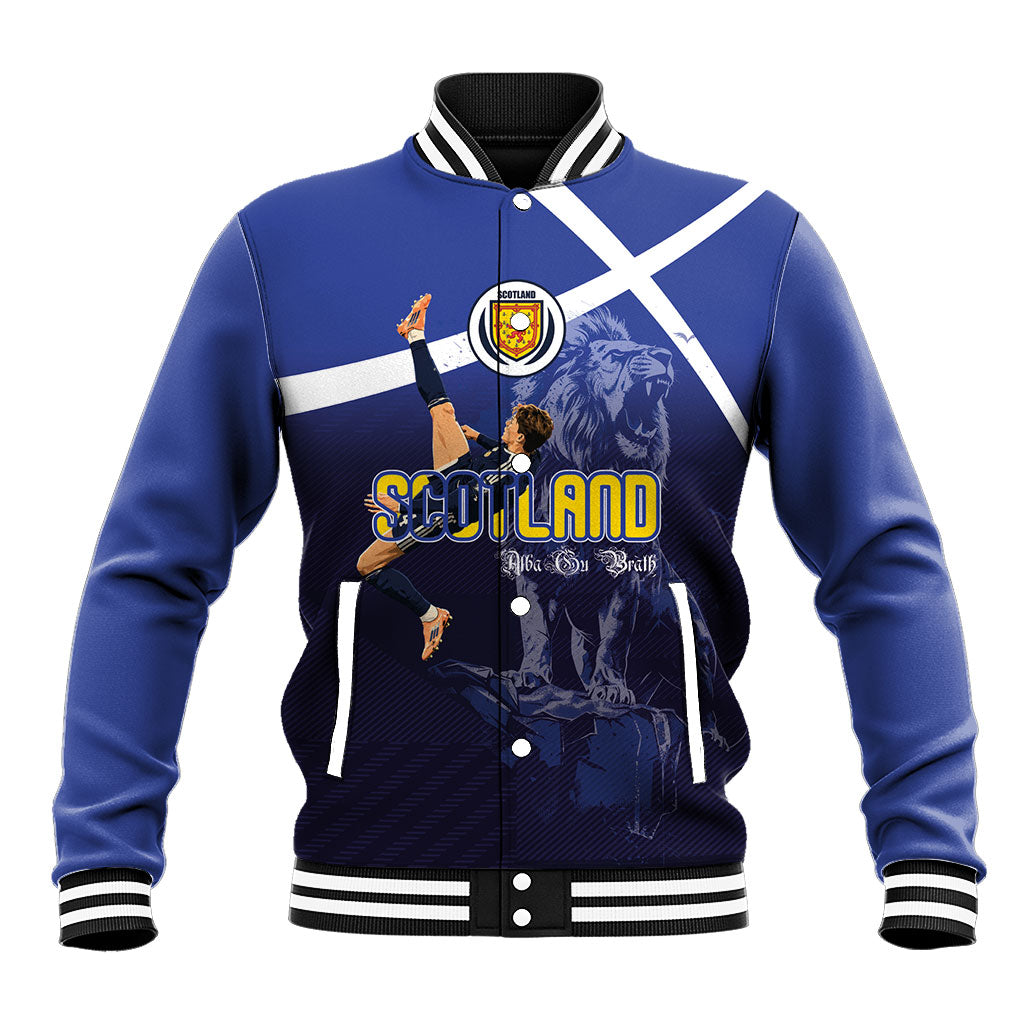 Custom Scotland National Football Baseball Jacket Volley to the North America 2026