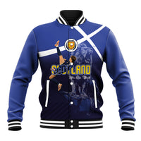 Custom Scotland National Football Baseball Jacket Volley to the North America 2026