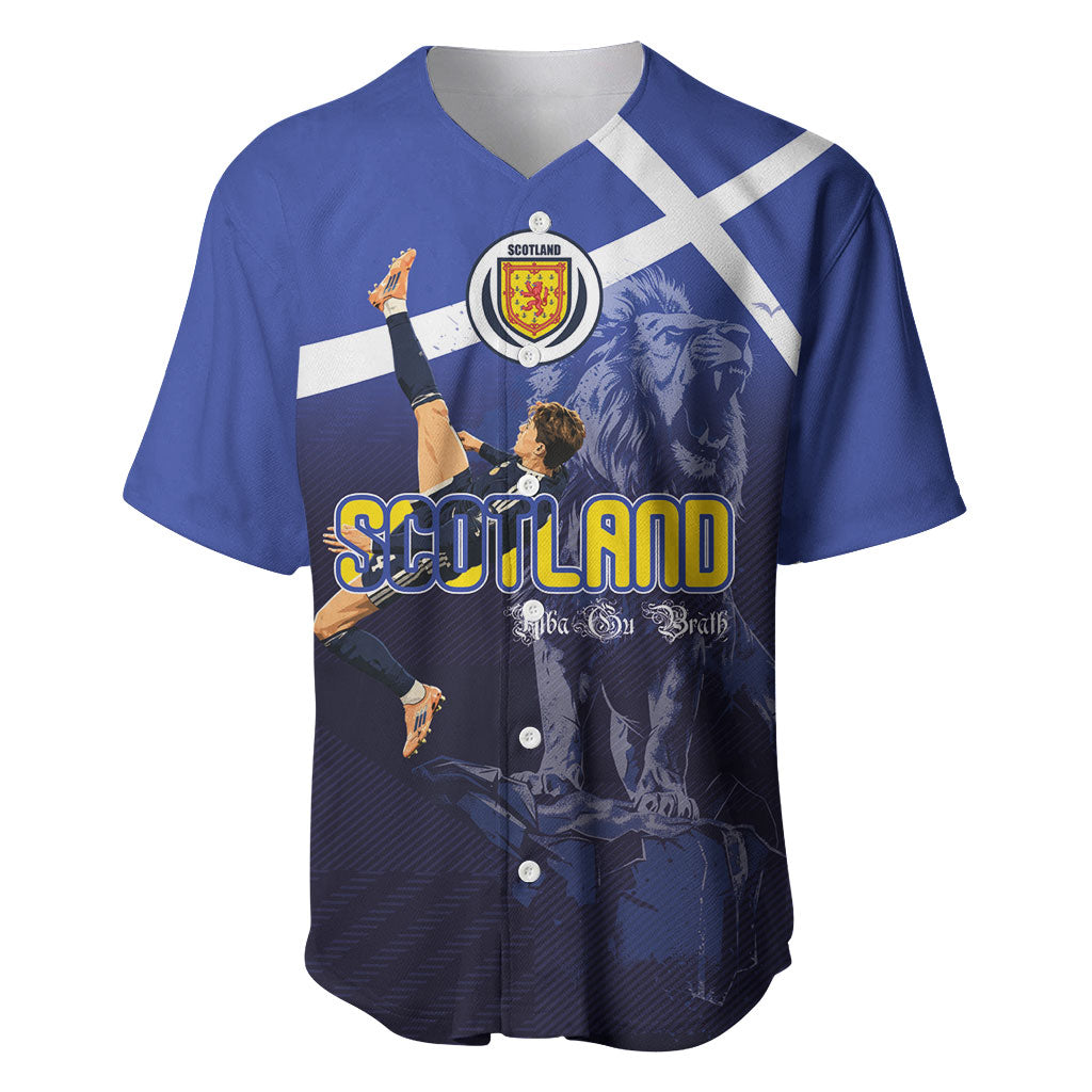 Custom Scotland National Football Baseball Jersey Volley to the North America 2026
