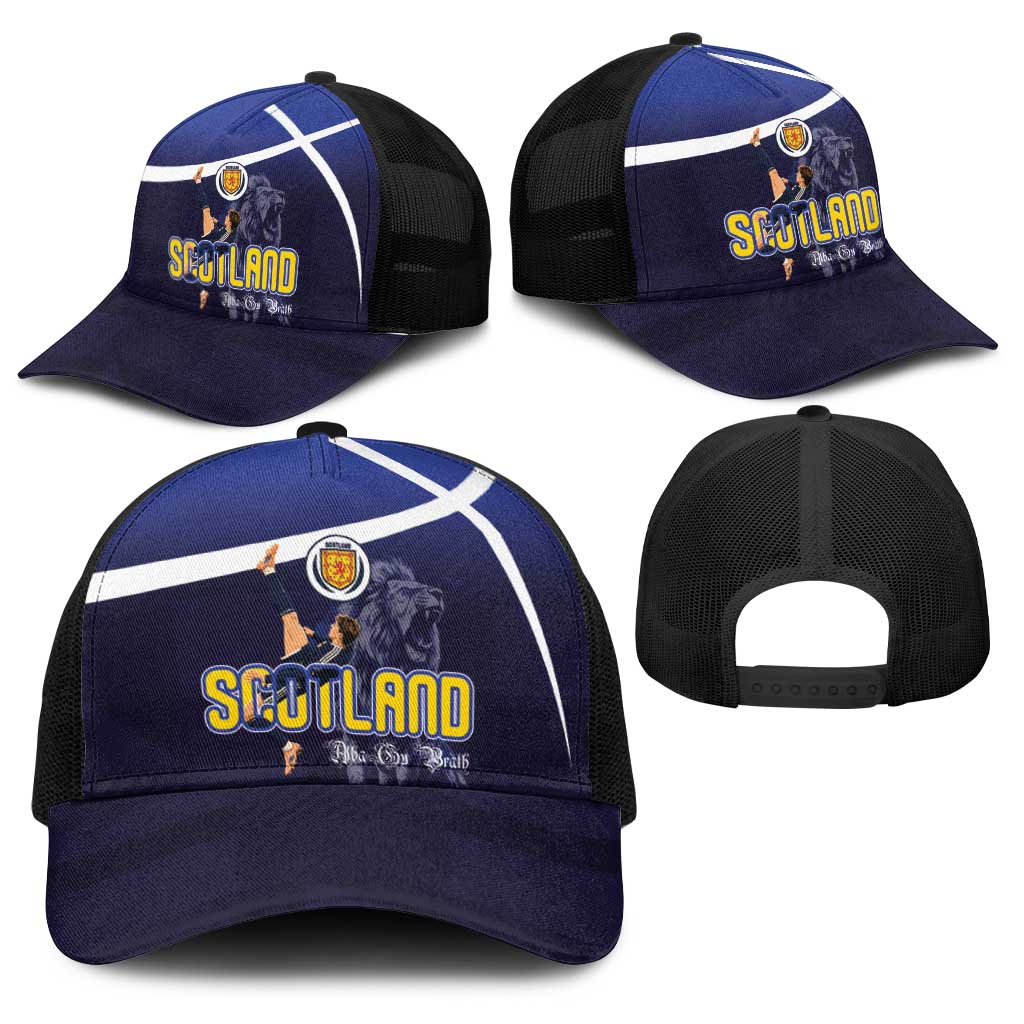 Scotland National Football Baseball Net Cap Volley to the North America 2026
