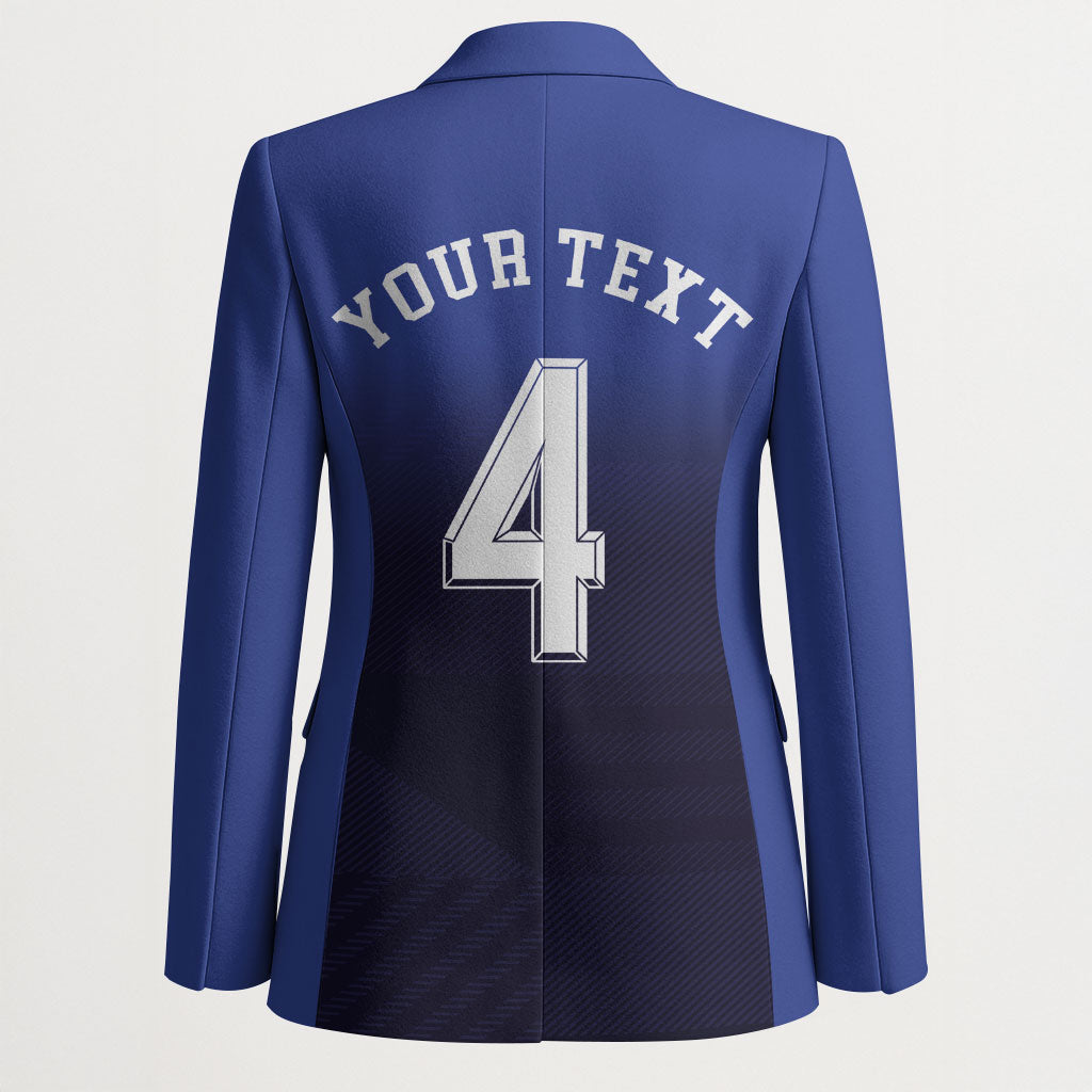 Custom Scotland National Football Blazer Volley to the North America 2026