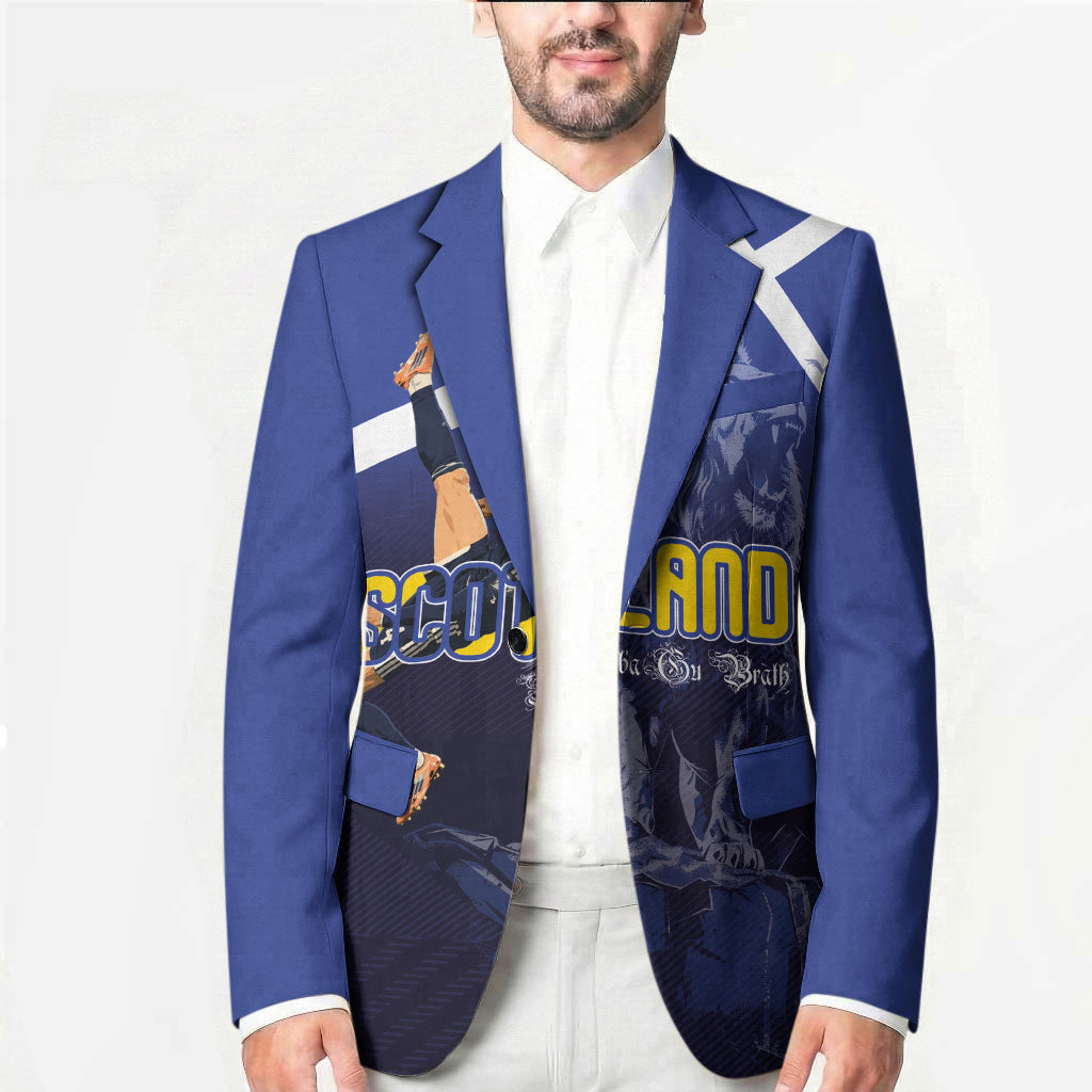 Custom Scotland National Football Blazer Volley to the North America 2026