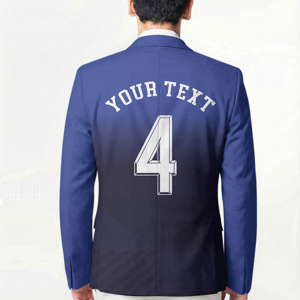 Custom Scotland National Football Blazer Volley to the North America 2026
