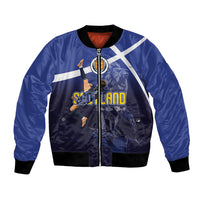Custom Scotland National Football Bomber Jacket Volley to the North America 2026