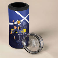 Custom Scotland National Football 4 in 1 Can Cooler Tumbler Volley to the North America 2026