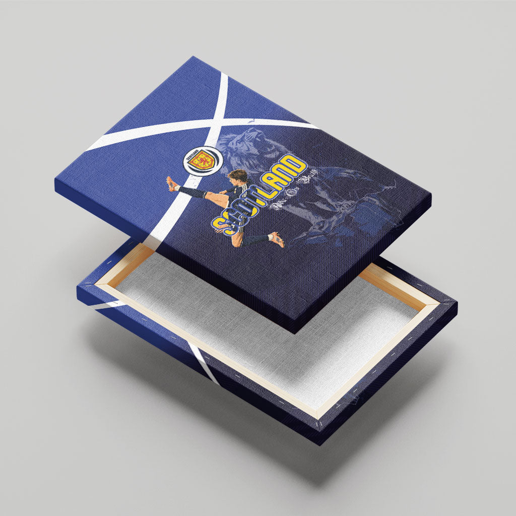 Scotland National Football Canvas Wall Art Volley to the North America 2026