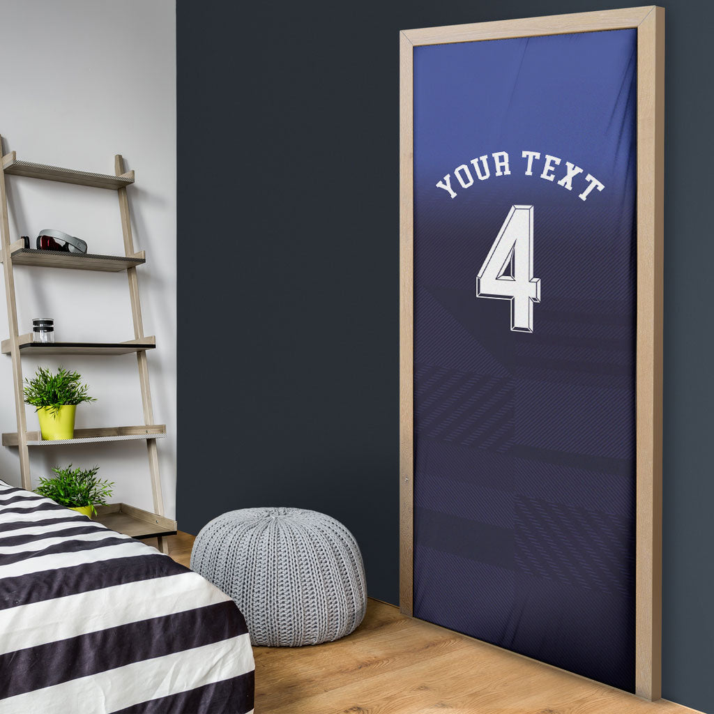 Custom Scotland National Football Door Cover Volley to the North America 2026