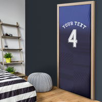 Custom Scotland National Football Door Cover Volley to the North America 2026
