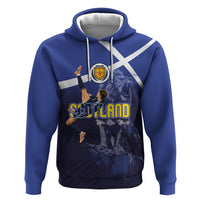 Custom Scotland National Football Hoodie Volley to the North America 2026