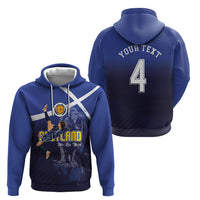 Custom Scotland National Football Hoodie Volley to the North America 2026