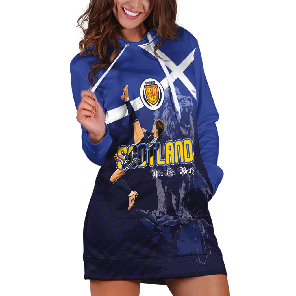 Custom Scotland National Football Hoodie Dress Volley to the North America 2026
