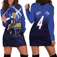 Custom Scotland National Football Hoodie Dress Volley to the North America 2026