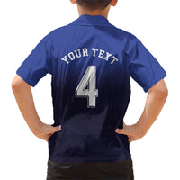 Custom Scotland National Football Kid Hawaiian Shirt Volley to the North America 2026