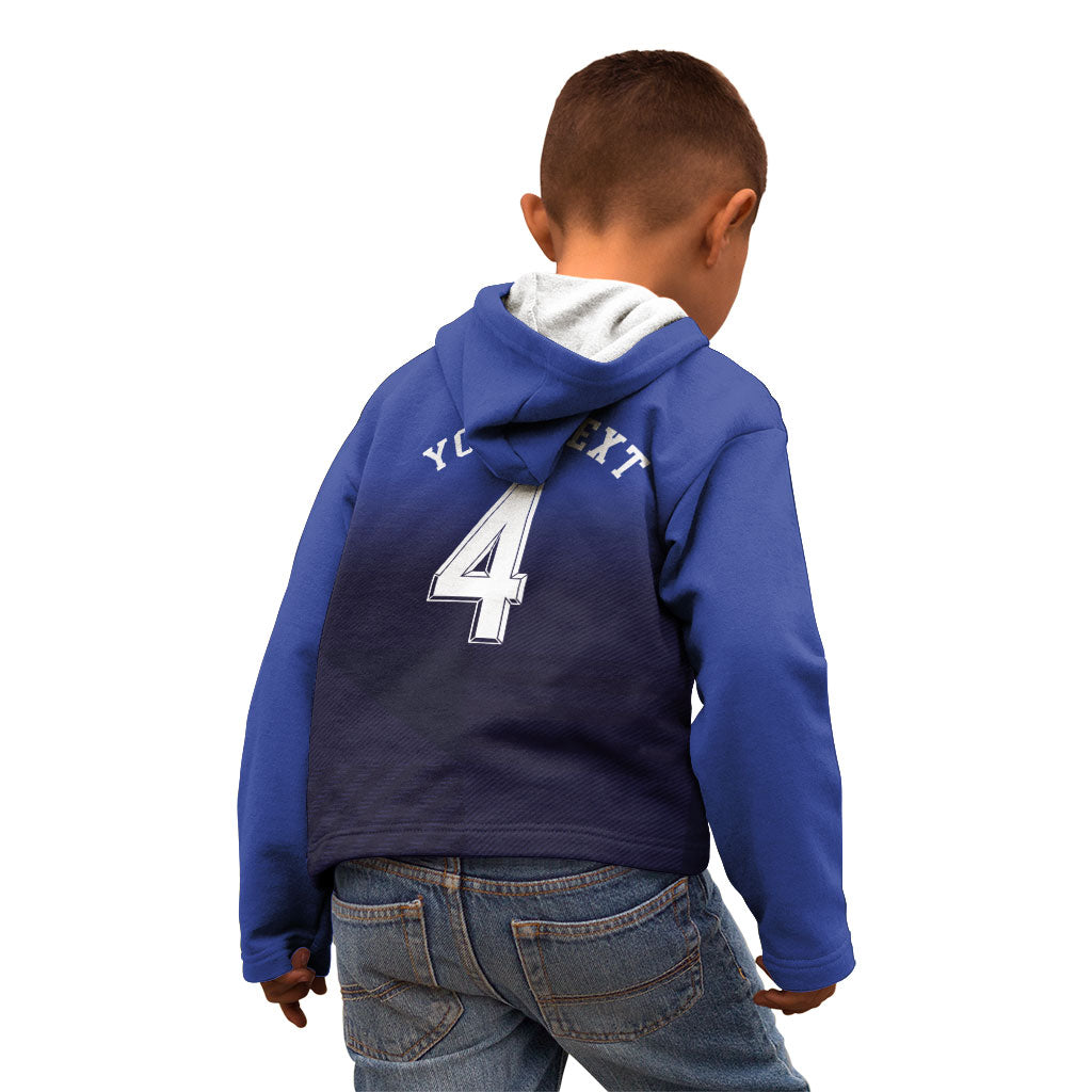 Custom Scotland National Football Kid Hoodie Volley to the North America 2026