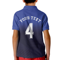 Custom Scotland National Football Kid Polo Shirt Volley to the North America 2026