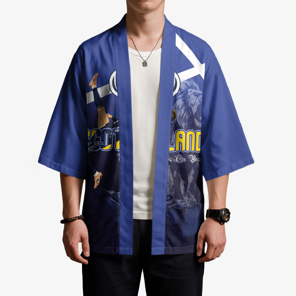 Custom Scotland National Football Kimono Volley to the North America 2026