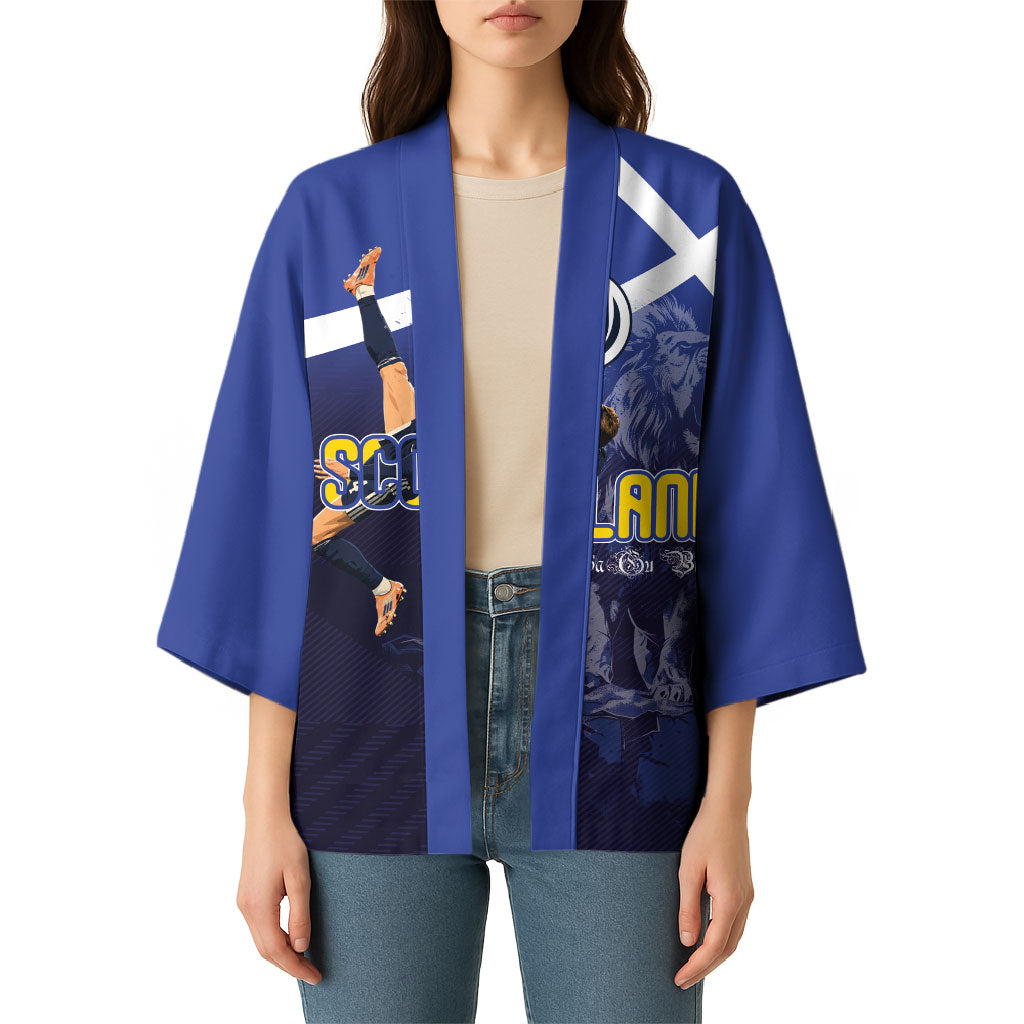 Custom Scotland National Football Kimono Volley to the North America 2026