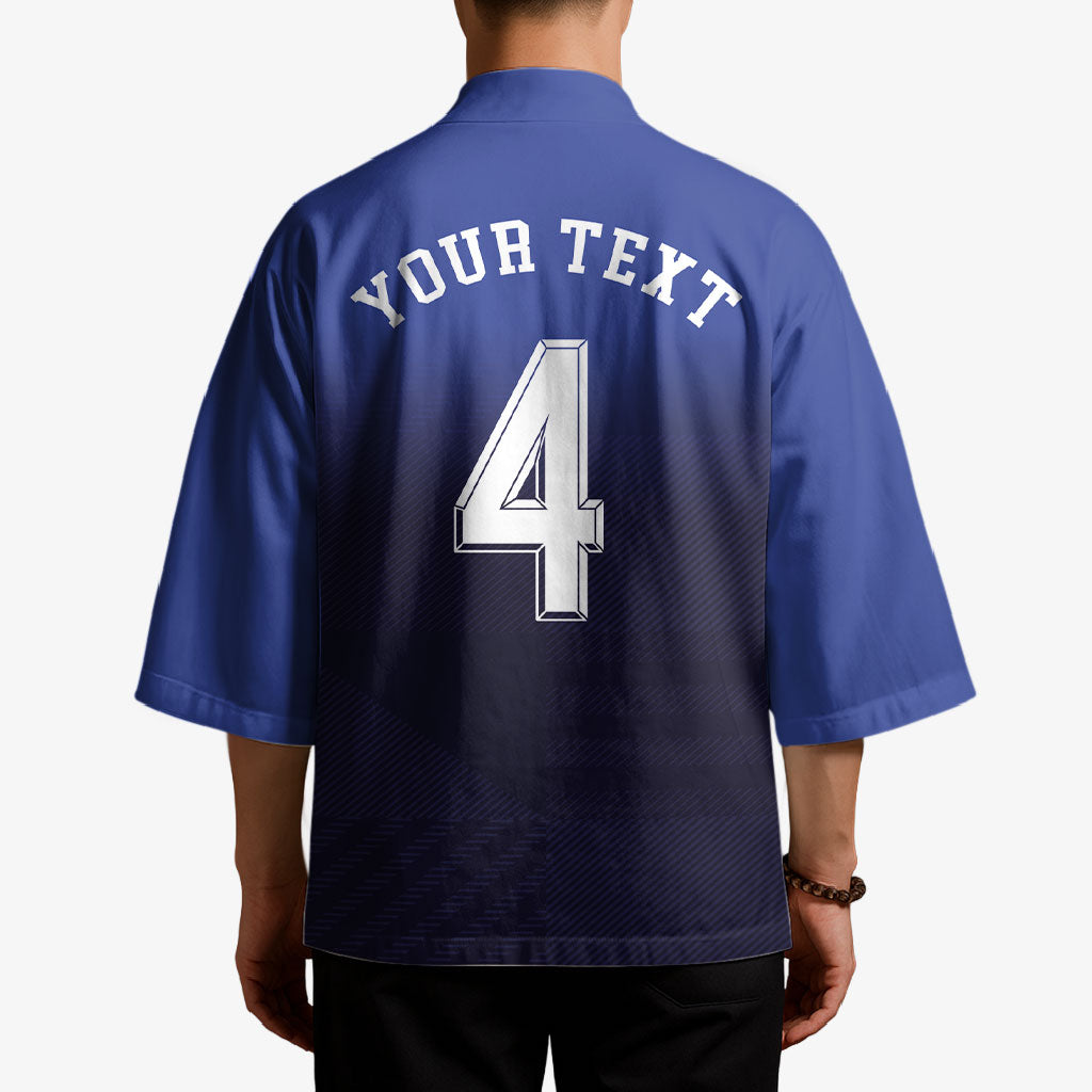 Custom Scotland National Football Kimono Volley to the North America 2026