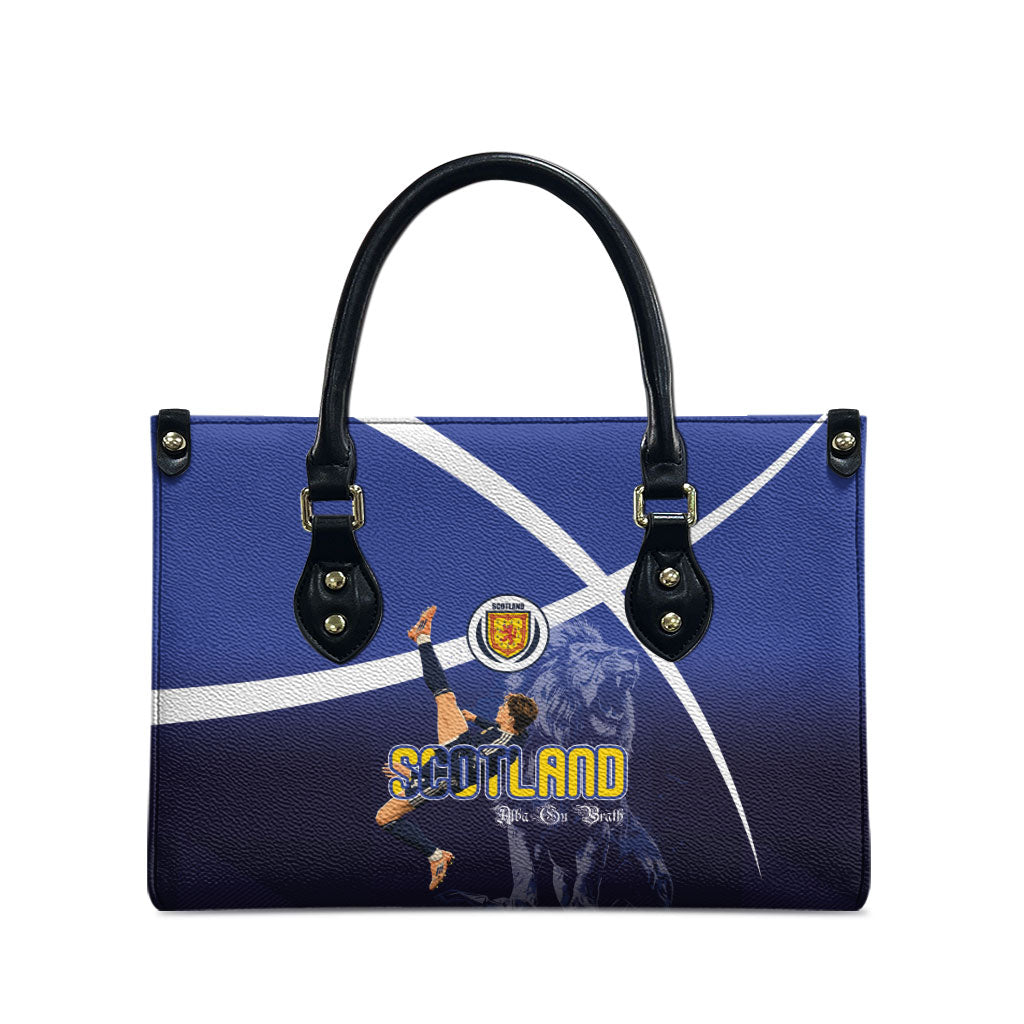 Scotland National Football Leather Bag Volley to the North America 2026