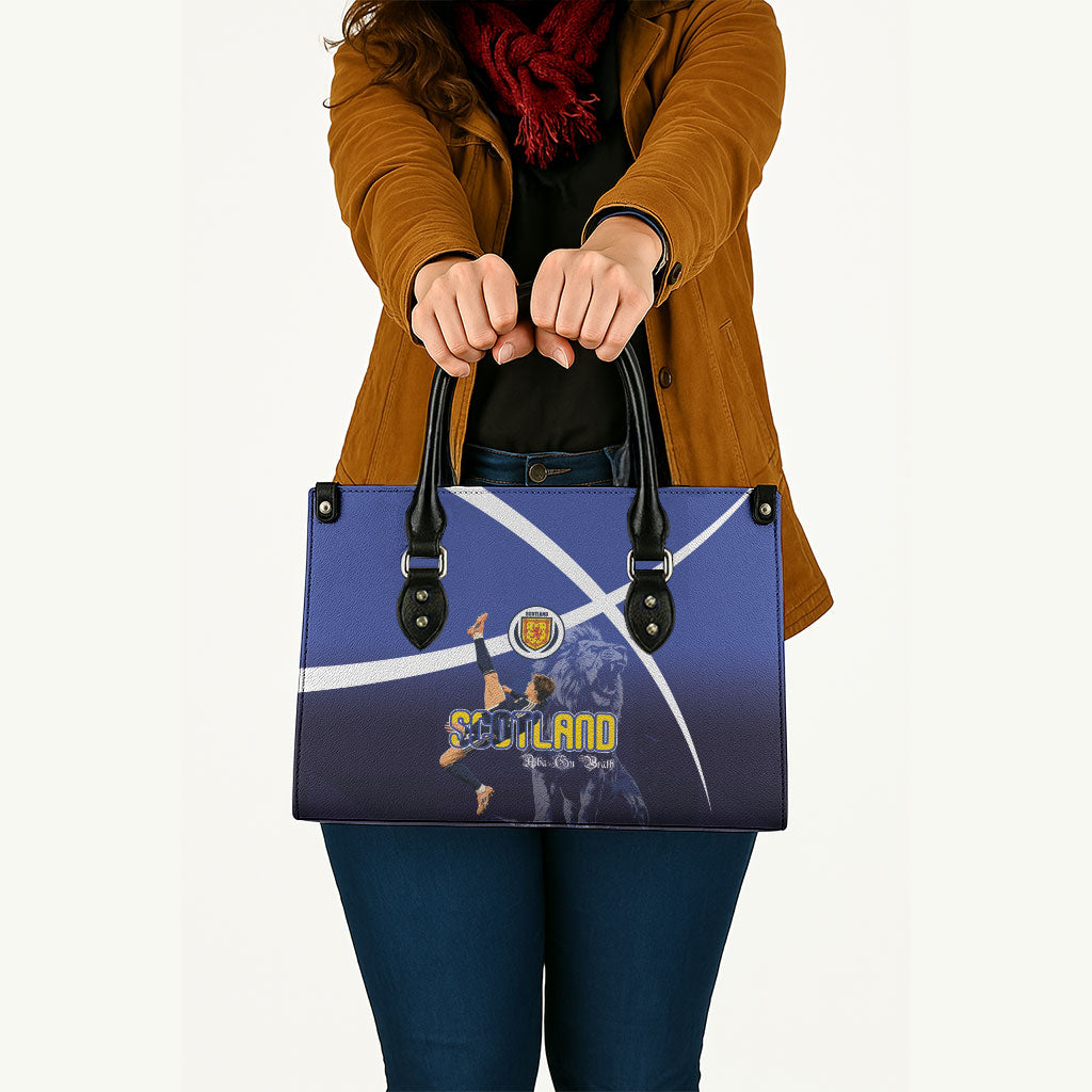 Scotland National Football Leather Bag Volley to the North America 2026
