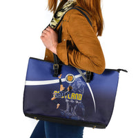 Scotland National Football Leather Tote Bag Volley to the North America 2026
