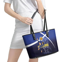 Scotland National Football Leather Tote Bag Volley to the North America 2026