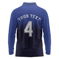 Custom Scotland National Football Long Sleeve Polo Shirt Volley to the North America 2026