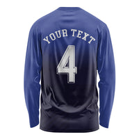 Custom Scotland National Football Long Sleeve Shirt Volley to the North America 2026