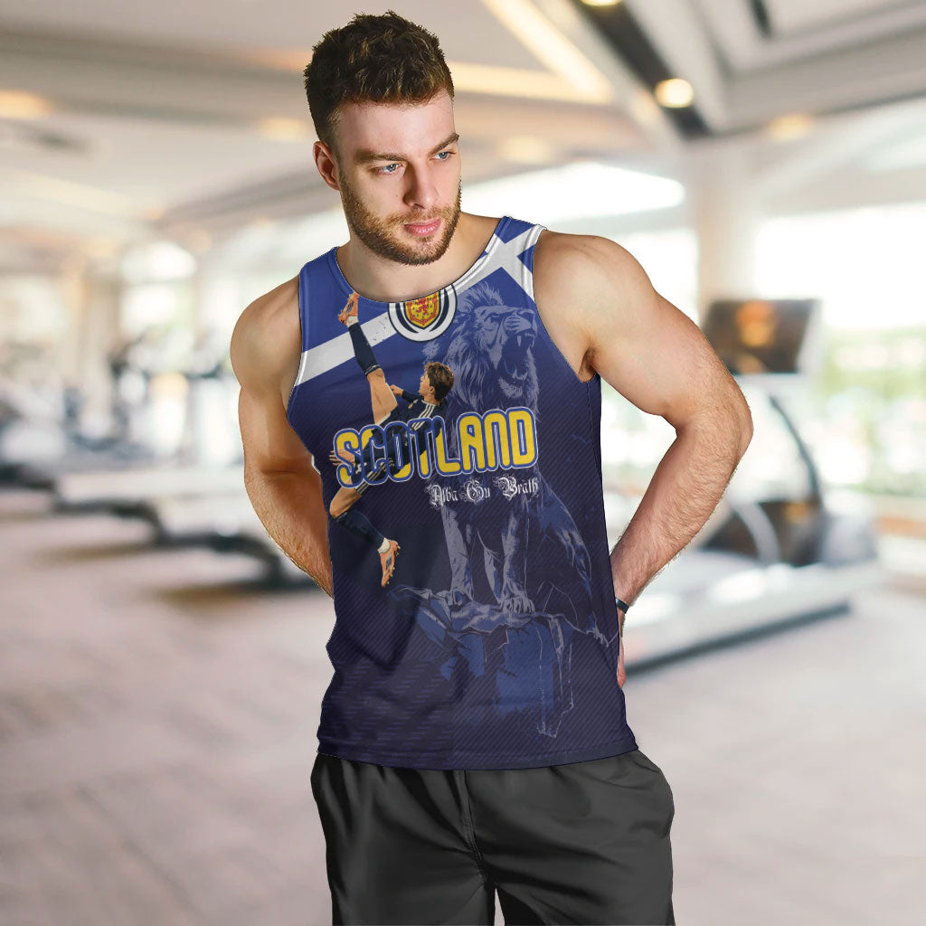 Custom Scotland National Football Men Tank Top Volley to the North America 2026