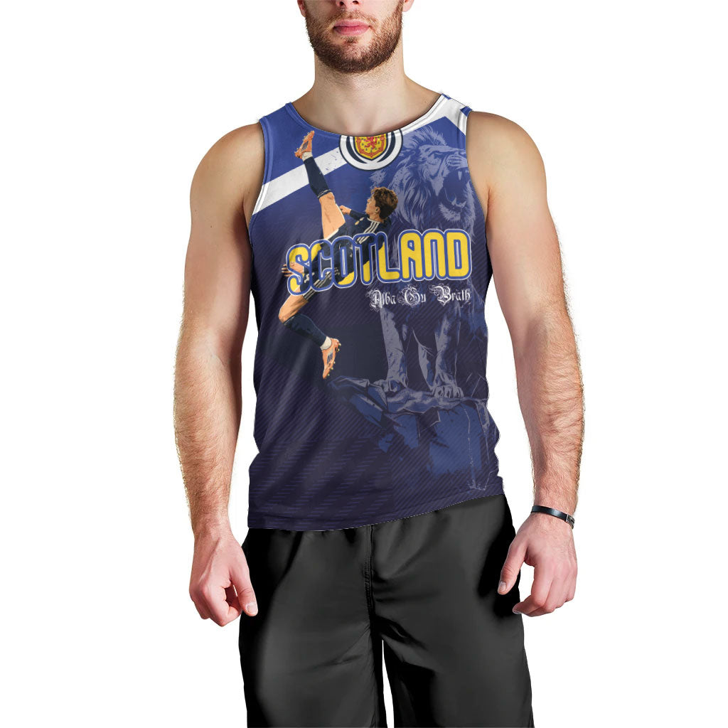 Custom Scotland National Football Men Tank Top Volley to the North America 2026