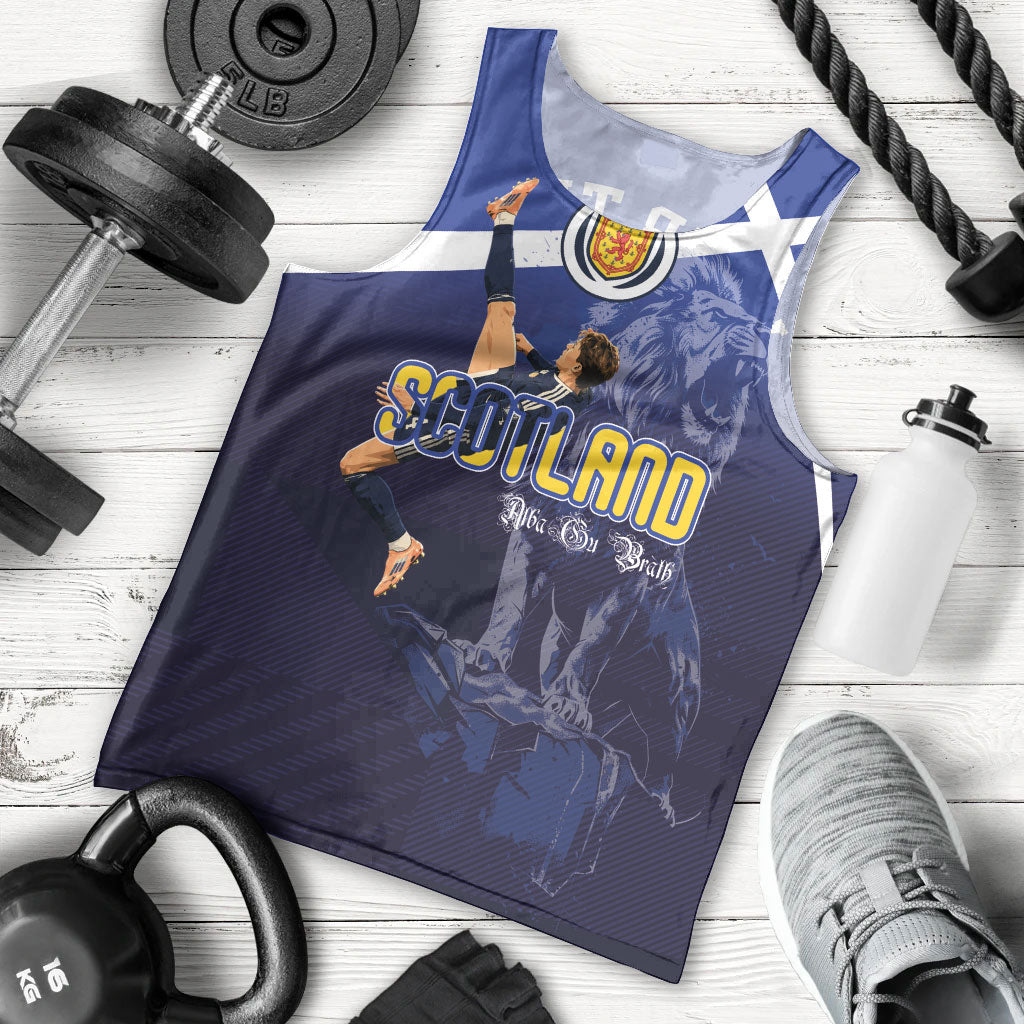 Custom Scotland National Football Men Tank Top Volley to the North America 2026