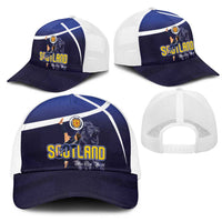 Scotland National Football Mesh Trucker Cap Volley to the North America 2026