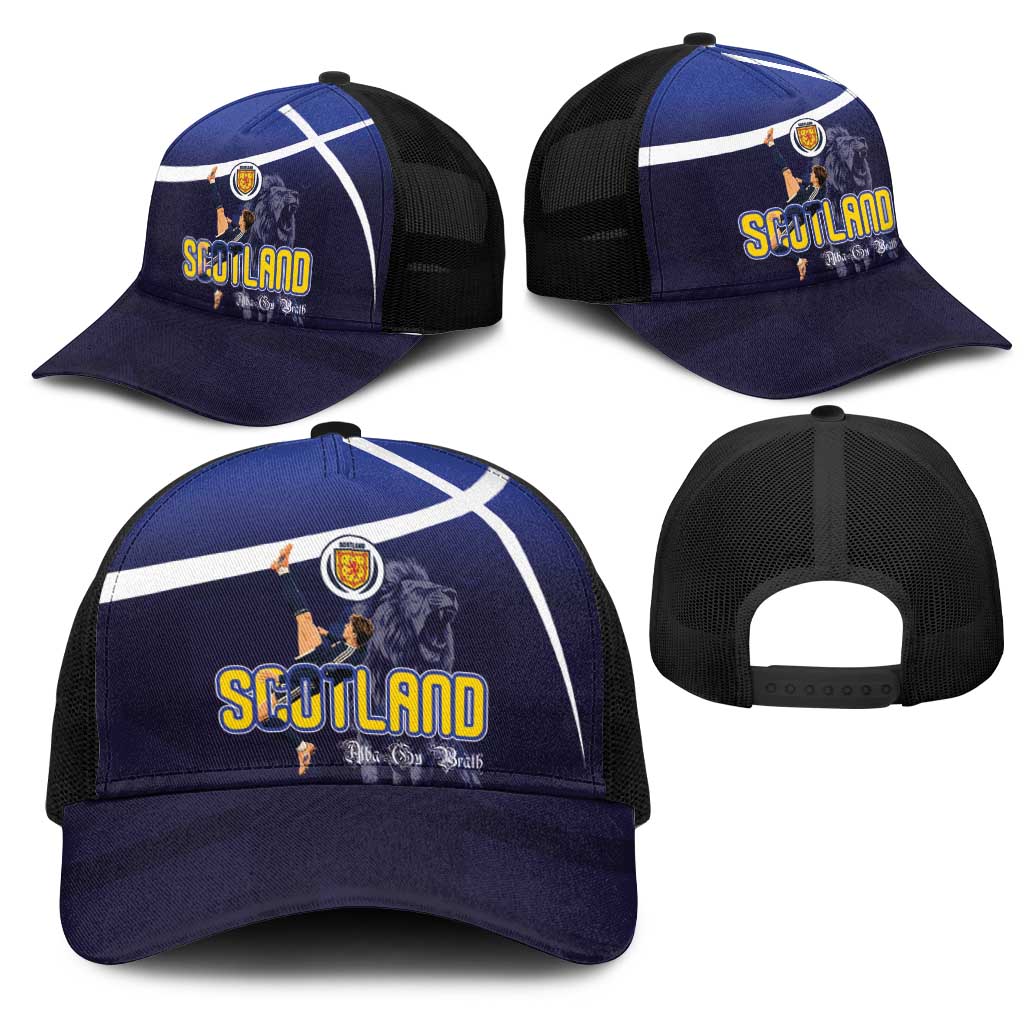 Scotland National Football Mesh Trucker Cap Volley to the North America 2026