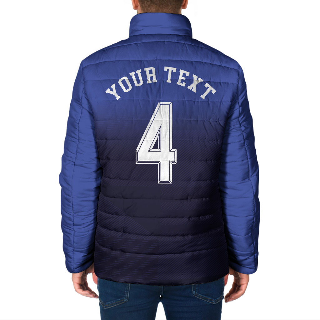 Custom Scotland National Football Padded Jacket Volley to the North America 2026