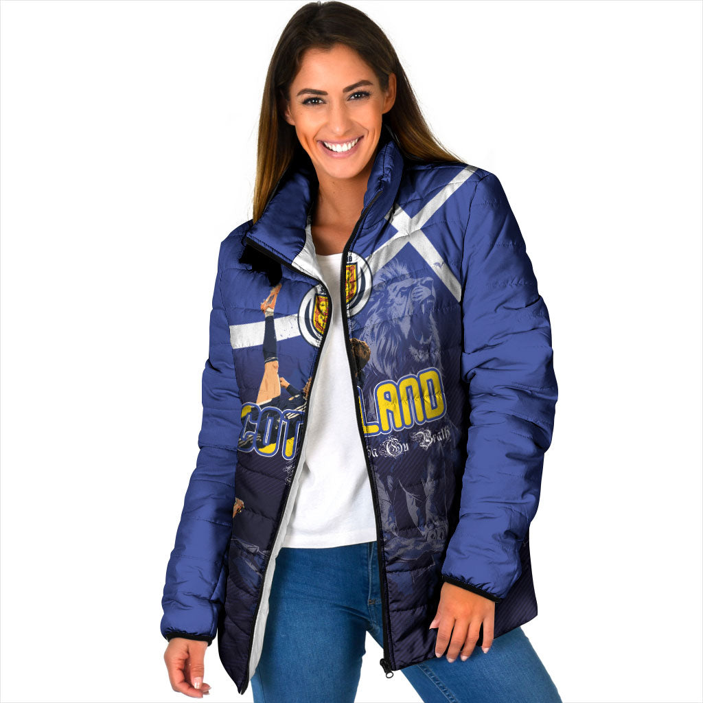 Custom Scotland National Football Padded Jacket Volley to the North America 2026