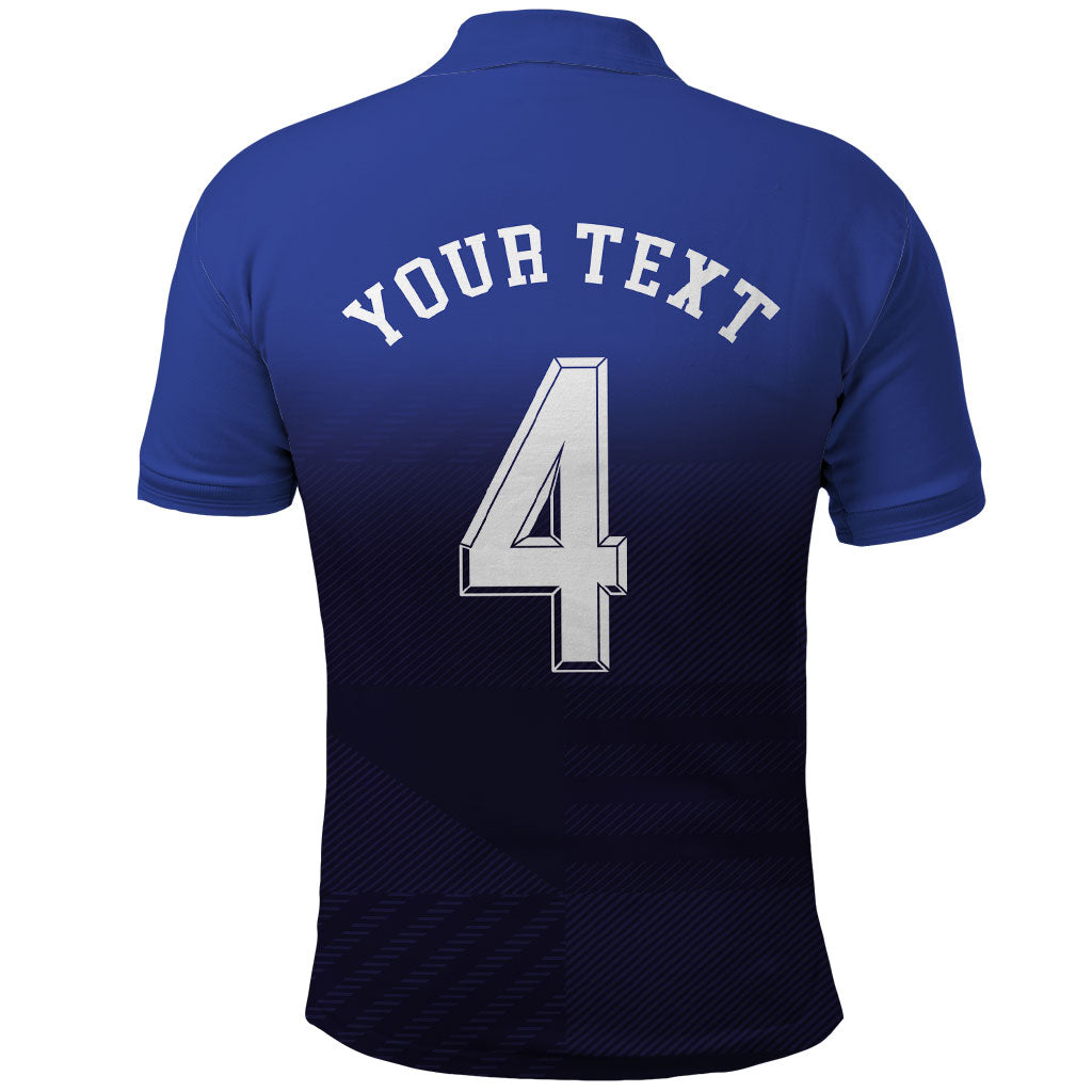 Custom Scotland National Football Polo Shirt Volley to the North America 2026